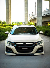 Honda Accord 10th Gen Pre-facelift 2018-2020 with Aftermarket Parts - Front Bumper PP from Yofer USA